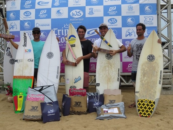 Sanjoanense com vitória dupla em circuito de surf