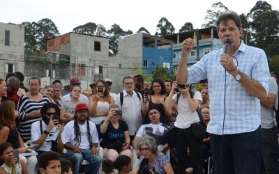 Haddad visita Cohab em SP e promete construir 500 mil casas por ano