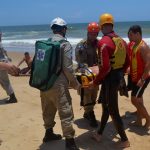 Corpo de Bombeiros registra 22 salvamentos e cinco crianças desaparecidas em praias de SJB