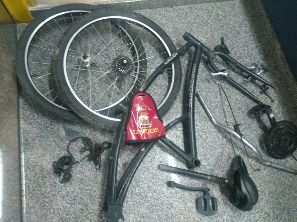 Homem furta bicicleta no Centro de SJB e é preso em Grussaí