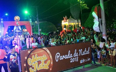 Alegria e emoção na Parada de Natal de SJB