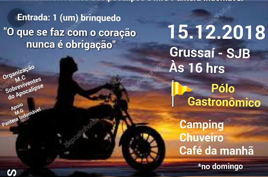 Luau beneficente em Grussaí