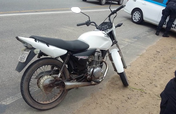 Homem furta motocicleta no Centro de SJB e é preso na BR 356, em Campos