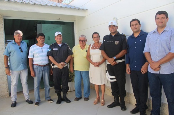 Carla Machado se reúne com representantes da PM para construção do posto do BPRv em SJB