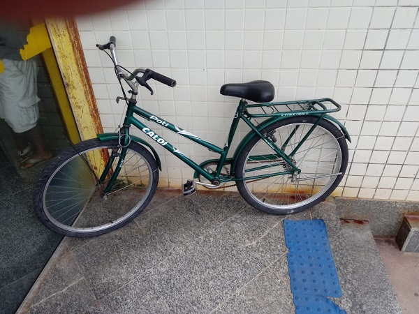Bicicleta furtada no Centro de SJB é recuperada