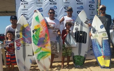 Surfista de SJB vence competição em Farol de São Tomé