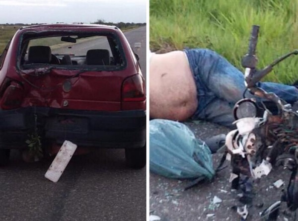 Motociclista morre em acidente em SJB