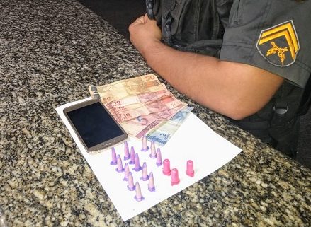 Homem preso com cocaína em SJB
