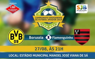 Borussia e Flamenguinho nesta terça-feira