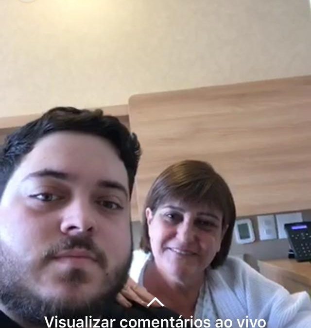 “Estou muito grata pelo carinho de todos vocês”, disse Carla Machado antes de passar por angioplastia