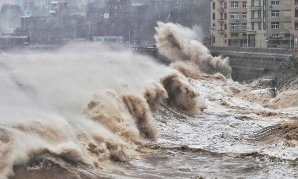 Tufão Lekima deixa 30 mortos no leste da China