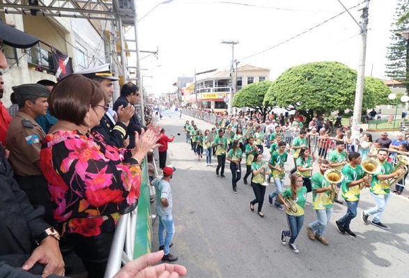 Carla Machado participa das celebrações do Dia da Independência em SJB