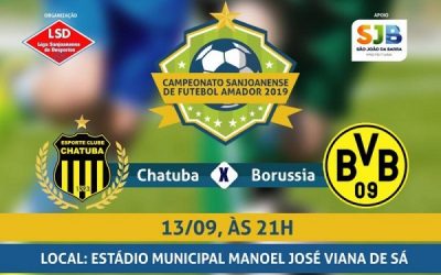 Chatuba e Borussia nesta sexta-feira em SJB