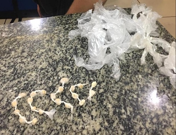 PM apreende droga em SJB