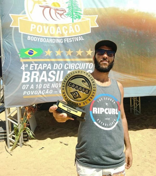 Sanjoanense vence Circuito Brasileiro de Bodyboarding no ES