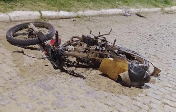Acidente deixa motociclista ferido em Grussaí