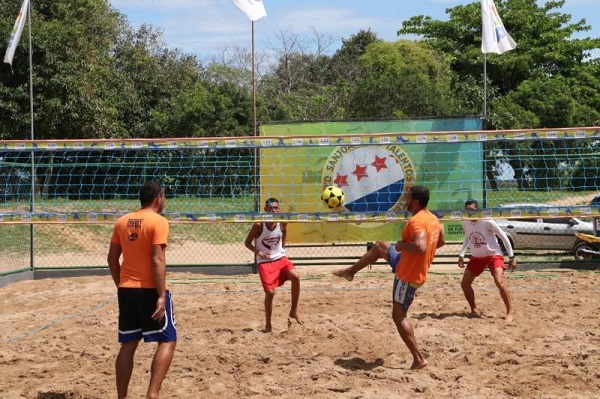 Finais do futevôlei no Campeonato Talentos da Terra neste sábado em SJB