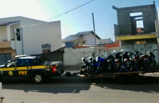 PRF apreende treze motocicletas em SJB