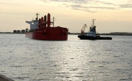 Navio da Colômbia chega ao Porto do Açu com mais 60 mil toneladas de carvão