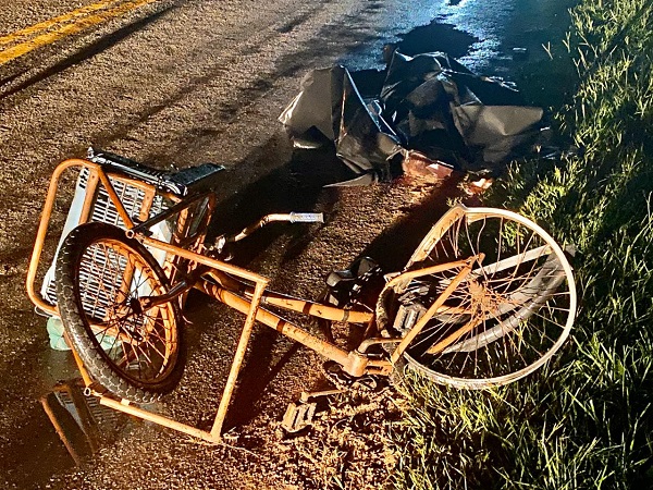 Ciclista morre atropelado em São João da Barra