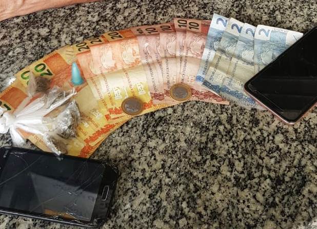 Adolescentes apreendidos com drogas em SJB