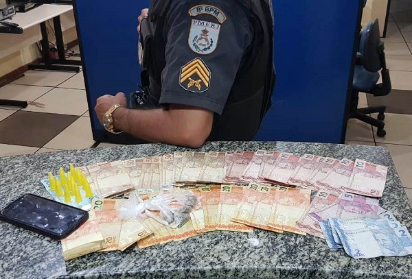 Adolescentes apreendidos com drogas em SJB