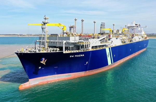 GNA recebe FSRU BW MAGNA em seu Terminal de GNL