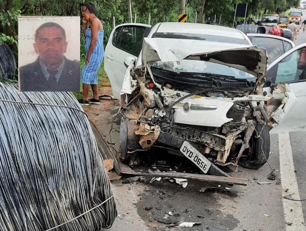 Vídeo – PM morre em grave acidente em Campos