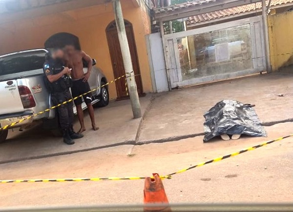 Homem assassinado e idosa baleada em SFI