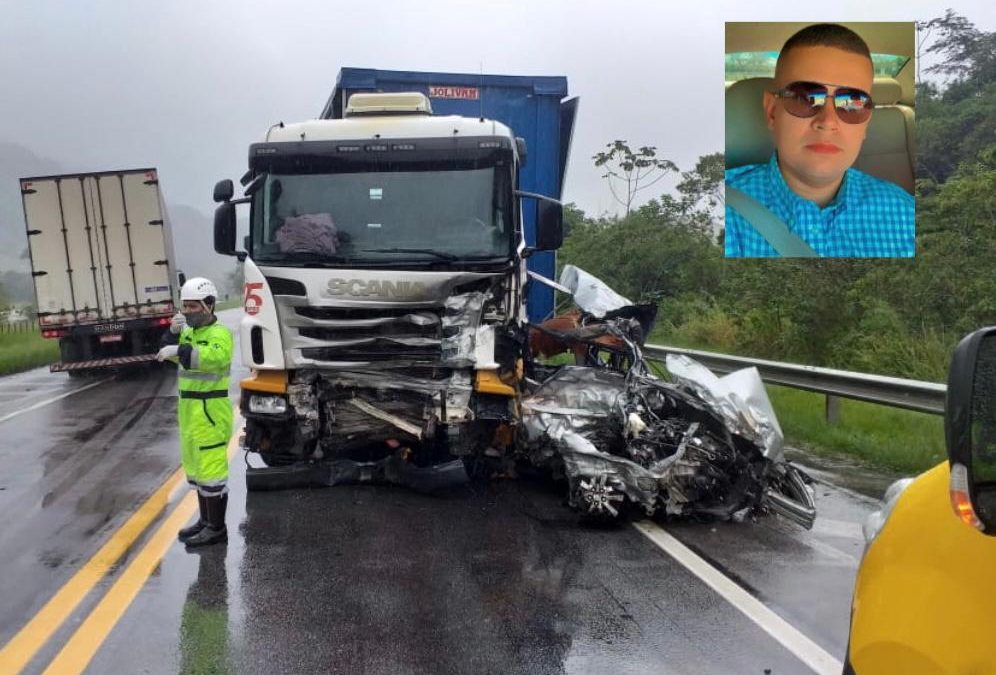 Médico morre em acidente na BR 101, em Macaé