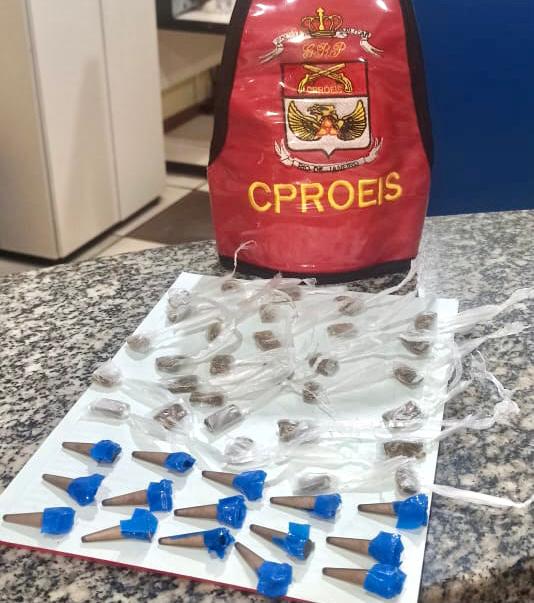 Proeis apreende drogas em SJB