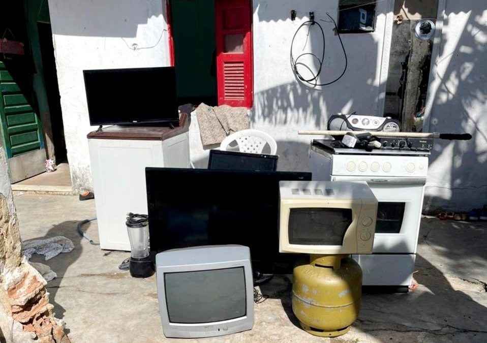 Homem é preso suspeito de furtar diversos materiais de vizinhos em SJB