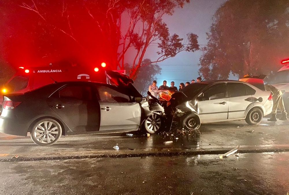 Acidente deixa quatro feridos na BR 356 em São João da Barra
