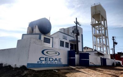 Cedae faz manutenção em Atafona, São João da Barra