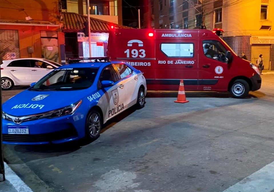 *Vídeos* – Mulher ferida em acidente no Centro de SJB