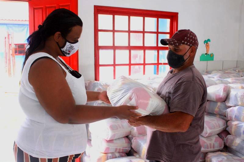 Confira locais de entrega de cestas básicas em SJB