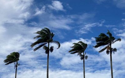Estado do Rio de Janeiro poderá ter ventos muito fortes nas próximas horas