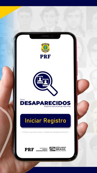 PRF lança ferramenta para ajudar a localizar pessoas desaparecidas