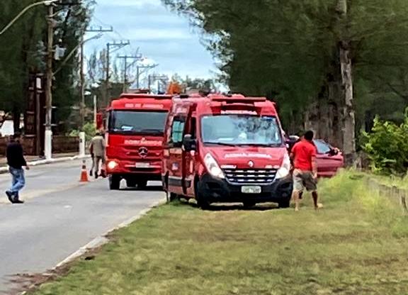 Acidente deixa mulher ferida em SJB