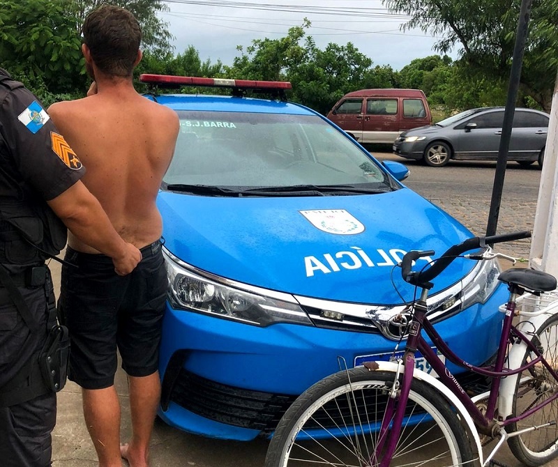 Homem detido após furtar bicicleta em SJB