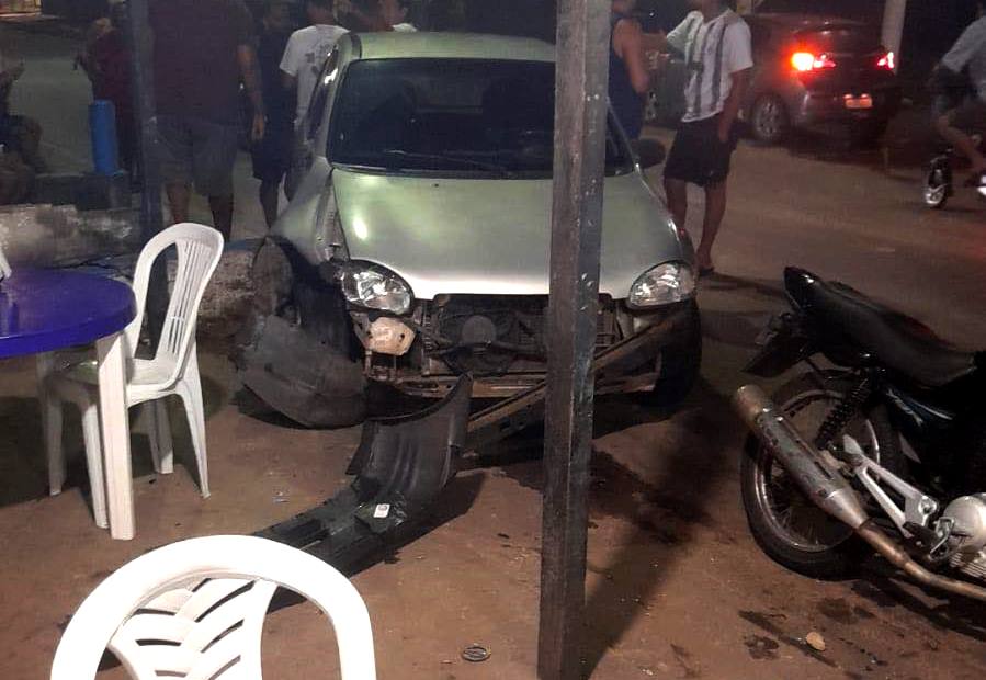 Acidente em Atafona deixa homem ferido