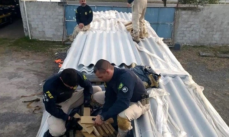 RJ: PRF apreende quase 8 toneladas de maconha em Três Rios