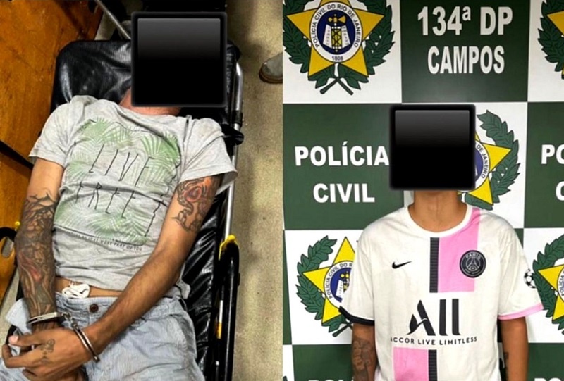 Homens de SJB trocam tiros com a Polícia Civil e são presos em flagrante em Campos