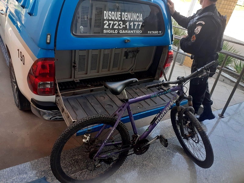 Homem detido por furto de bicicleta em SJB