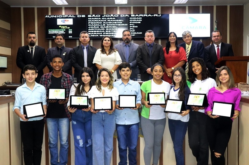 Estudantes sanjoanenses participam do Parlamento Jovem