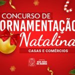 Inscrições para concurso de ornamentação natalina de casas e comércios em SJB na segunda-feira