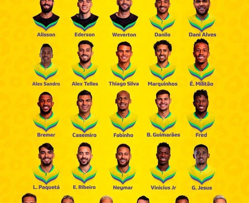 Com 16 estreantes em Copas, Tite convoca Brasil para o Mundial