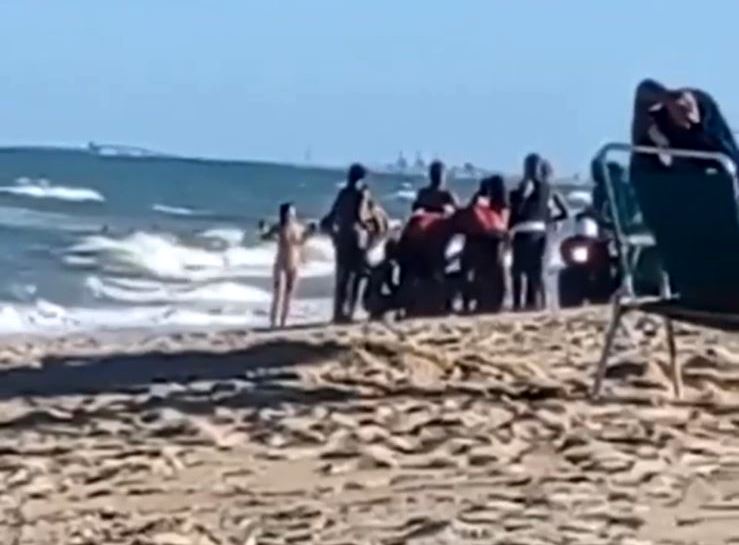 Vídeo – Adolescente sofre afogamento na praia de Grussaí