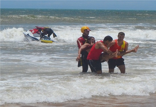 SJB registrou 14 afogamentos em cinco dias de verão