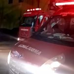 Vídeo - Motociclista fica ferido em acidente em SJB